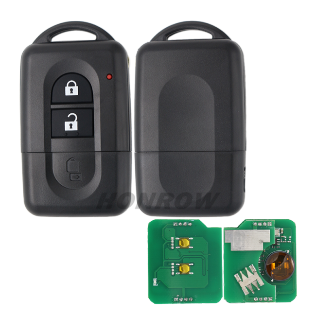 For Nissan 2 button Smart Remote key with PCF7936 HITAG 2 ID46 433mhz Genuine Part Number: 285E34X00A / 285E3EB30A