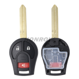 For Nis 2+1 button remote key copy with 433mhz ID46 chip