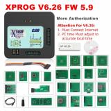 XPROG M V6.26 A New Authorizations XPROG Metal Box XPROG-M ECU Programmer with Full Adapters
