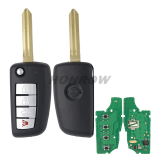 For Nis 4 button replace remote key with 433mhz FCCID is KBRASTU15