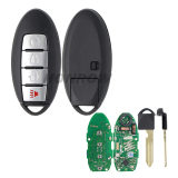 For Nissan 4 button Smart Remote Car Key with 433MHZ 4A chip  FCC ID: KR5TXN3 IC: 7812D-TXN3 Continental#: S180144503