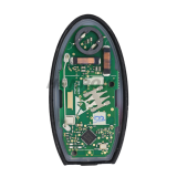 For Nissan Keyless go 3 button Smart Remote Car Key with 433 Mhz 4A chip  FCCID: KR5TXN1, Continental: S180144502