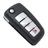 For Nis 4 button replace remote key with 315mhz FCCID is KBRASTU15