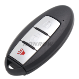 For Nissan Keyless go 3 button Smart Remote Car Key with 433 Mhz 4A chip  FCCID: KR5TXN1, Continental: S180144502