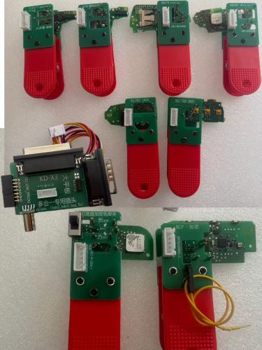 Universal BDC3 VAG 5C/5D 8 in 1 Clip Adapters For reading original key data to add a spare key