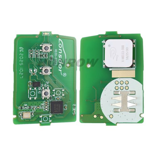Lonsdor Honda HD30-08 3+1 button smart key Support ID46 ID47 ID4A chip,Frequency313.56/314.12/313.85/433.66/434.18/433.92 98% Coverage 2013-2025 50+ Models All Honda Keys CIVIC'ACCORD CR-V ODYSSEY HR-V.etc