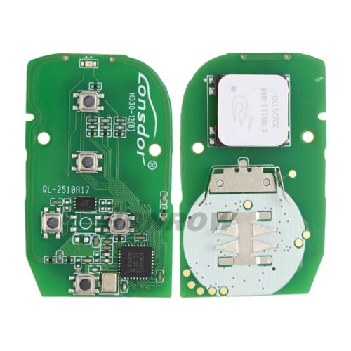 Lonsdor Honda HD30-17 4+1 button smart key Support ID46 ID47 ID4A chip,Frequency313.56/314.12/313.85/433.66/434.18/433.92 98% Coverage 2013-2025 50+ Models All Honda Keys CIVIC'ACCORD CR-V ODYSSEY HR-V.etc