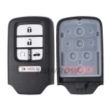 Lonsdor Honda HD30-06 4+1 button smart key Support ID46 ID47 ID4A chip,Frequency313.56/314.12/313.85/433.66/434.18/433.92 98% Coverage 2013-2025 50+ Models All Honda Keys CIVIC'ACCORD CR-V ODYSSEY HR-V.etc