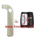 For Hyundai Genesis emergency key blade