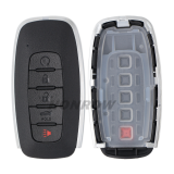 Lonsdor Nissan NS30-16 4+1 button smart key with ID46 ID47 ID4A Chip , Frequency 315MHz 433.92Mhz  98% Coverage2008-202550+ Models ALL NISSAN/INFINITE KEYS ALTIMA SENTRA PATROL ROGUE X-TRAIL etc.