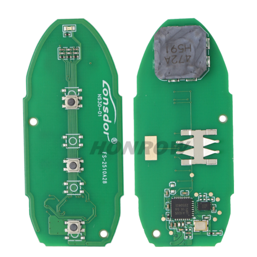 Lonsdor Nissan NS30-0B 3 button smart key with ID46 ID47 ID4A Chip , Frequency 315MHz 433.92Mhz  98% Coverage2008-202550+ Models ALL NISSAN/INFINITE KEYS ALTIMA SENTRA PATROL ROGUE X-TRAIL etc.