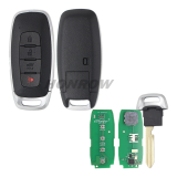 Lonsdor Nissan NS30-13 3+1 button smart key with ID46 ID47 ID4A Chip , Frequency 315MHz 433.92Mhz  98% Coverage2008-202550+ Models ALL NISSAN/INFINITE KEYS ALTIMA SENTRA PATROL ROGUE X-TRAIL etc.