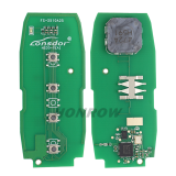 Lonsdor Nissan NS30-11 3 button smart key with ID46 ID47 ID4A Chip , Frequency 315MHz 433.92Mhz  98% Coverage2008-202550+ Models ALL NISSAN/INFINITE KEYS ALTIMA SENTRA PATROL ROGUE X-TRAIL etc.