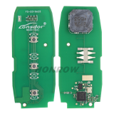 Lonsdor Nissan NS30-17 2+1 button smart key with ID46 ID47 ID4A Chip , Frequency 315MHz 433.92Mhz  98% Coverage2008-202550+ Models ALL NISSAN/INFINITE KEYS ALTIMA SENTRA PATROL ROGUE X-TRAIL etc.