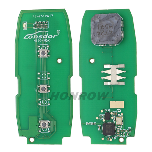 Lonsdor Nissan NS30-18 2 button smart key with ID46 ID47 ID4A Chip , Frequency 315MHz 433.92Mhz  98% Coverage2008-202550+ Models ALL NISSAN/INFINITE KEYS ALTIMA SENTRA PATROL ROGUE X-TRAIL etc.