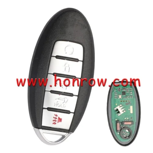 For Inf 4+1 button remote key with 433.92MHz id47 Chip  FCC ID: KR5S180144014 IC:7812D-S180014