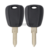 For Fiat transponder key blank with GT10 blade (can put TPX long chip and Ceramic chip) 