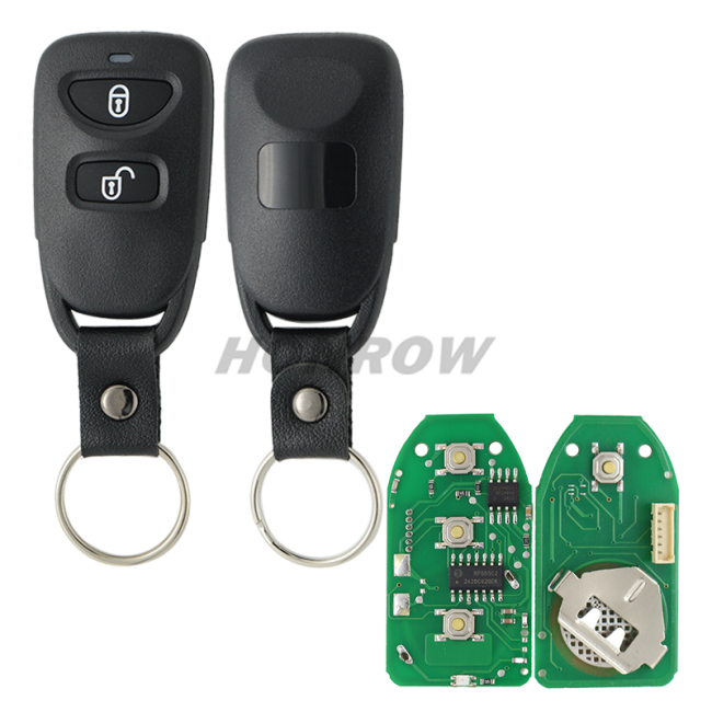 For Hyundai Elantra 2 Button remote key with 433Mhz