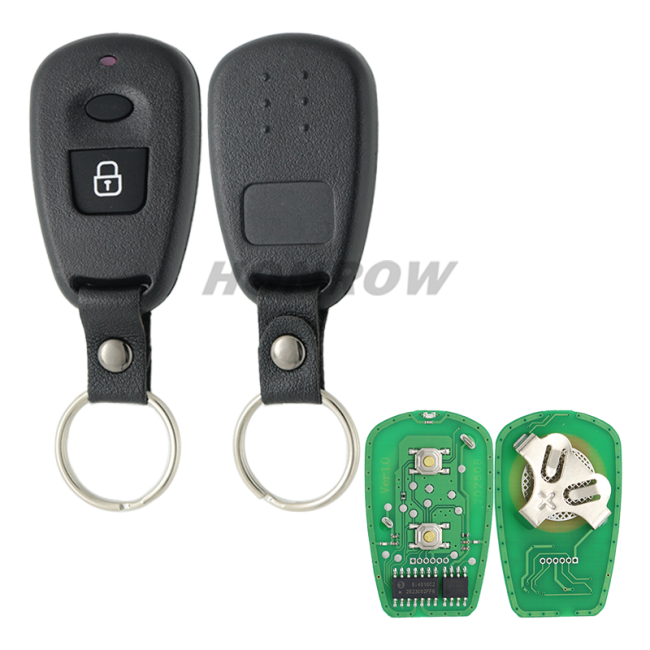 For Hyundai 2 button Remote Key with 433Mhz   for Old Elantra    2001-2003 , for Santa Fe    2001-2003