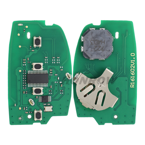 For Hyundai 4 button smart key 433Mhz PCF7945/7953A HITAG2 chip Fits: 2014-2015 For TUCSON