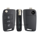 For Original VW Hitag Pro VAG  3 button remote key with 434mhz (MQB 49) FCCID:2G6959752
