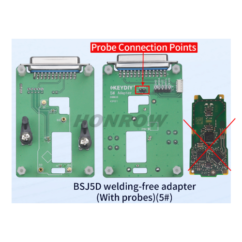 5# KEYDIY BSJ5D welding-free adapter(With probes)
