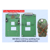 12# KEYDIY BM BDC2-LCD key welding-free adapter(With probes)