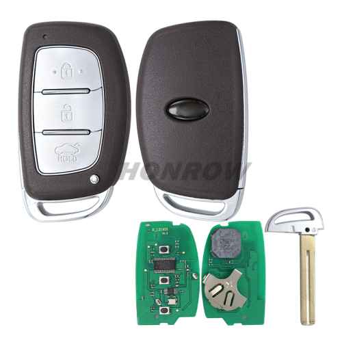 For Hyundai Tucson  3 button Smart Key with 433.92MHz FSK NCF2951X / HITAG 3 / 47 CHIP P/N: 95440-D3010 Work On: 2018   For  Hyundai Tucson