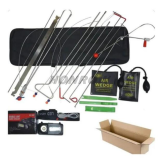 Automobile maintenance combination tool airbag retractor push-pull dry wedge emergency lever pull rope auxiliary auto repair kit