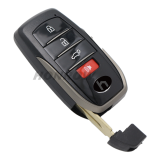 For Toyota 2/2+1/3/3+1 button remote key blank with back cover, please choose it