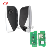 KEYDIY KD FGB57 4 button remote key with  434mhz support KD-MP KDX2 KD-MAX KDX4