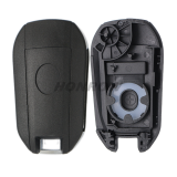 For Peugeot 3 button remote  Key Shell with VA2 307 blade EU version