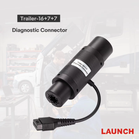 LAUNCH DBScar Trailer-16+7+7 Diagnostic Connector used for X431 PAD for TEBS-E diagnose