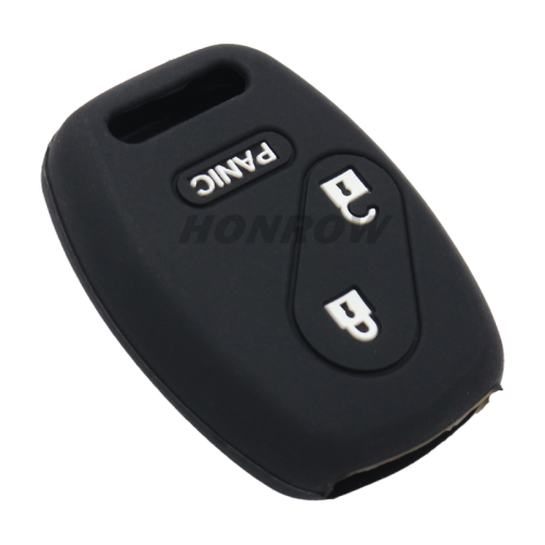 For Honda 2+1 button silicon case (black,blue ,red. Please choose the color)