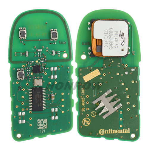 For Original Jeep Renegade 3 button remote key with 4A HITAG AES 433mhz