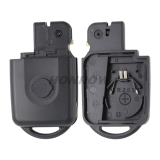 For Nissan 2 button remote key blank