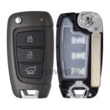 For original Hyundai r3 button remote key with 4D ID60 TIRIS DST40 chip 433MHz 95430-J9800 FCC:OKA-450T  MODEL:OKA-450T ANATEL:02406-16-05956