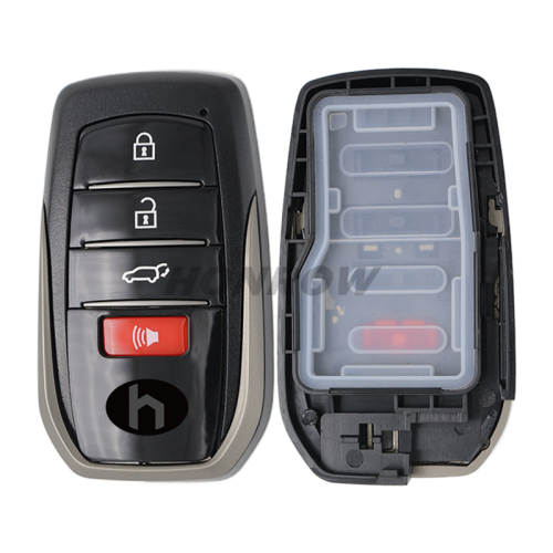 For Toyota 2/2+1/3/3+1 button remote key blank with back cover, please choose it