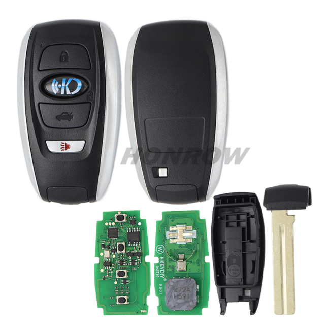 KEYDIY TIB67-4 with 8A 4D chip for KD-X2 KD MAX KDX4 Car Key Remote Fit More than 2000 Models