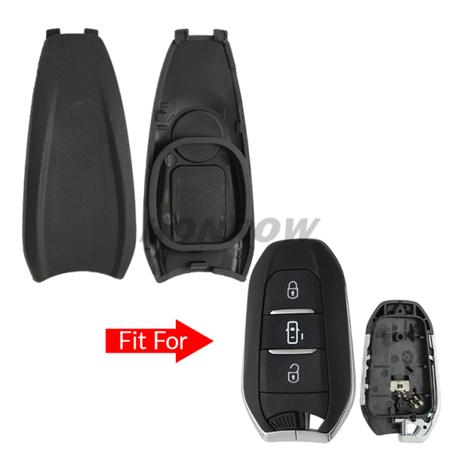 Back cover for For Peugeot wide circuit board inside without logo