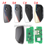 KEYDIY KD FGB57 4 button remote key with  434mhz support KD-MP KDX2 KD-MAX KDX4
