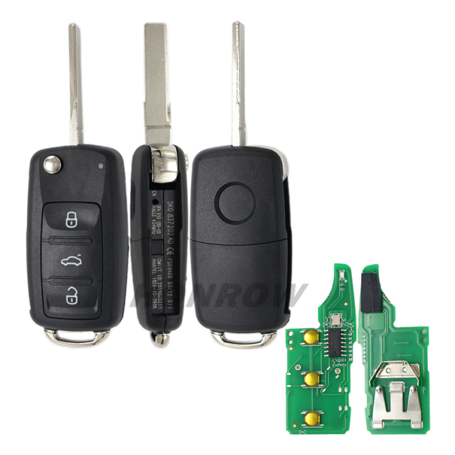 For VW 3B remote control 2EO959753A for crafter 2016