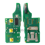 For VW 2 button remote key with 433mhz & ID48 glass chip 5KO959753AB / 5KO837202AD