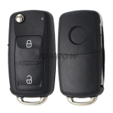 For VW 2 button remote key with 433mhz & ID48 glass chip 5KO959753AB / 5KO837202AD
