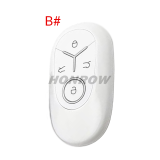 For Geely 4 button Replacement remote Key shell without logo
