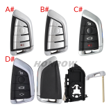 For BMW G Series 4 button Car Remote Key Shell