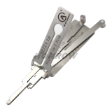 Lishi Tool NE72 V.3IR SS123 2 in 1 lock pick lishi style lock pick 2 in 1 tool for CISA