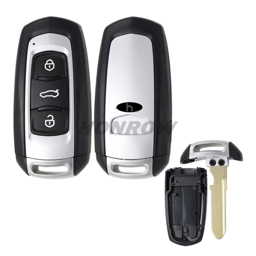 For Geely 3 button Replacement remote Key shell without logo