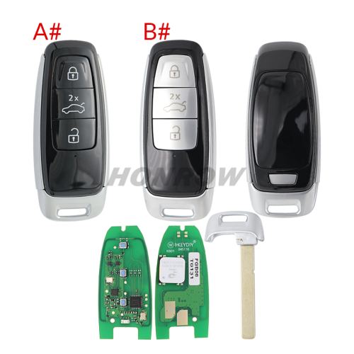 KEYDIY KD FGB08 4 button remote key with 434mhz support 5C 5D funtion work with KD-MP KDX2 KD-MAX KDX4