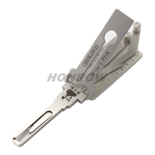 For Original Lishi CHANGAN03 Ign/Dr 2 in 1 decoder and lockpick